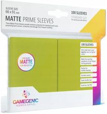 Zdjęcie Gamegenic Matte Prime CCG Sleeves 66x91mm Lime (100) - Wojkowice