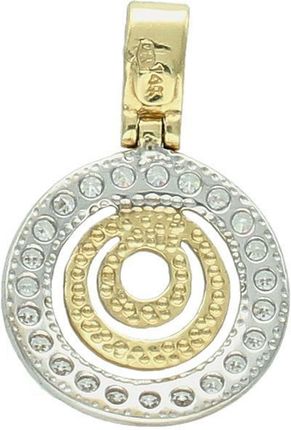 Zawieszka złota okrągła z cyrkoniami pr 585, DIA-ZAW-0906-585 - zdjęcie 2