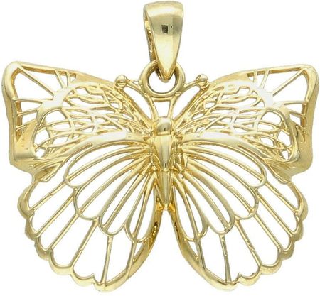 Zawieszka złota motyl ażurowy pr 585, DIA-ZAW-11101-585 - zdjęcie 2