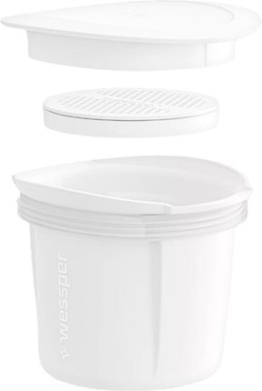 Szklana karafka filtrująca Wessper K1 BOROSILICATE Actitex z filtrem - zdjęcie 5