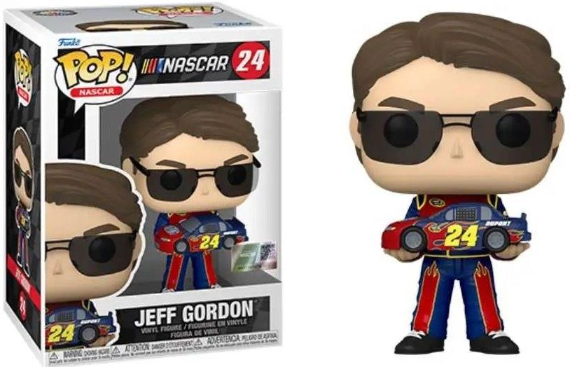 Funko Pop! NASCAR: Jeff Gordon with Mini Car Funko Pop! Vinyl Figure