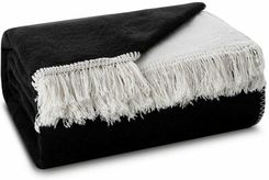 Zdjęcie Eurofirany Koc Duo 436359 220 X 240 Cm Biało-Czarny - Różan