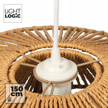 Lightlogic Lampa Wisząca Ll Arilas Lamp02 Brązowy (66383) - zdjęcie 6