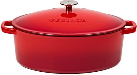 Brytfanna żeliwna Natur Iron 31 cm czerwona Gerlach
