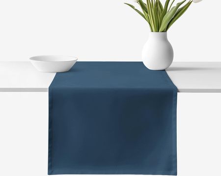 Goldea Bieżnik Na Stół Z Płótna Bawełnianego Granatowy 20x180cm
