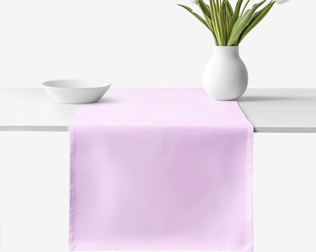 Goldea Bieżnik Na Stół Z Płótna Bawełnianego Liliowy 50x140cm