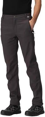 Pantaloni Da Trekking Regatta Uomo Geo II - Softshell Impermeabili E Antivento, Marina Militare, 40W Lungo - 4