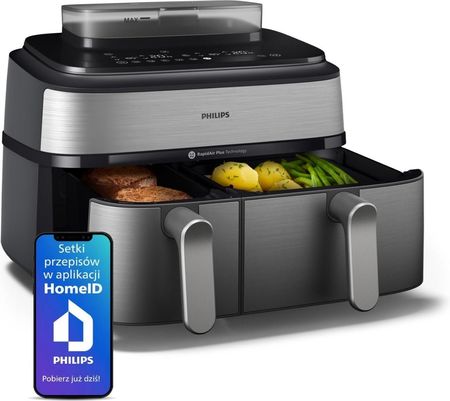 Friggitrice Proficook PC-FR 1038 Da 5 Litri - Doppia Con 3 Cestelli, Acciaio Inox E Termostato Regolabile - Foto 6