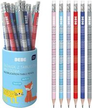 Zdjęcie Interdruk Ołówek Hb Z Tabliczką Mnożenia Bebe Kids 36Szt - Imielin