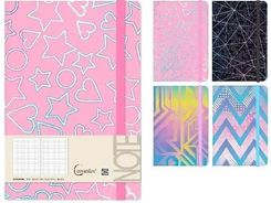 Zdjęcie Notatnik A5/96K Kratka Na Gumkę Mix - Luboń