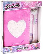 Zdjęcie Pamiętnik Cekinowy Zróżowy Z Sercem - Poznań