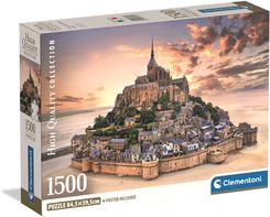 Zdjęcie Clementoni Puzzle 1500El. Compact The Mount Saint Michel Rising 31730 - Myślenice
