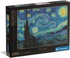 Zdjęcie Clementoni Puzzle 1000El. Museum Van Gogh The Starry Night 39995 - Gniew