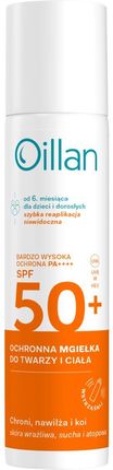 Oceanic Oillan Mgiełka Ochronna Do Twarzy I Ciała Spf 50 75ml