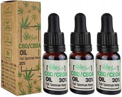 Zdjęcie Kush Cbd 30% Olejek Konopny + Cbda Thc Raw Full Spectrum 3x10ml - Reszel