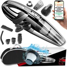 Zdjęcie Pltb Mocny Odkurzacz Ręczny Domowy Samochodowy Bezprzewodowy Mocny Akumulatorowy Do Auta 90W   - Barczewo