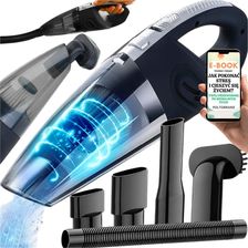 Zdjęcie Pltb Mocny Odkurzacz Bezprzewodowy Samochodowy Ręczny Akumulatorowy Mocny 120W   - Barczewo