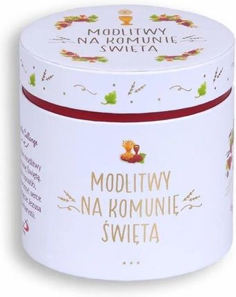 Pudełko Modlitwy na Komunię Świętą 