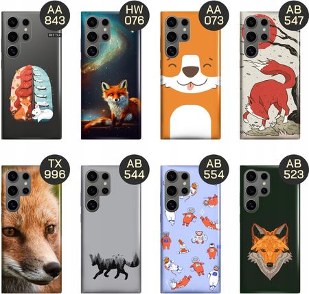 Hello Case Etui Do Samsung Galaxy S25 Ultra Liski Lisy Fox Obudowa Pokrowiec  - zdjęcie 5