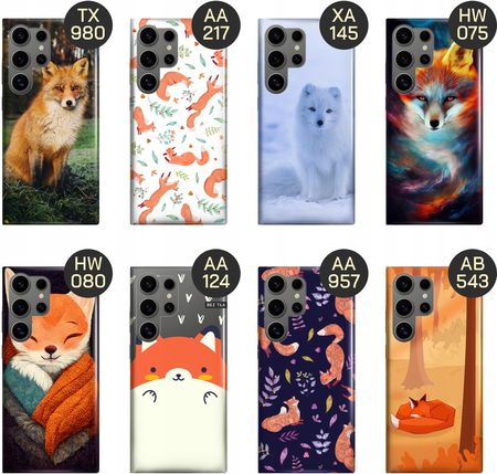 Hello Case Etui Do Samsung Galaxy S25 Ultra Liski Lisy Fox Obudowa Pokrowiec  - zdjęcie 4