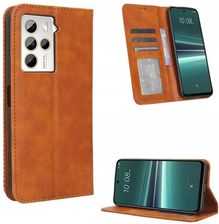 Gsm Hurt Etui Smart Retro Do Htc U23 Pro 5G 99Hatm006-00 99Hatm007-00 Obudowa Brązow
