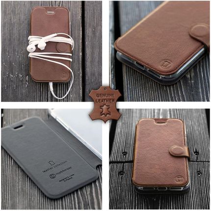 Mobiwear Etui Skóra Natural Do Samsung Galaxy S25  - zdjęcie 4
