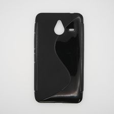 Etui Microsoft Lumia 640Xl Dopasowane Czarne S-Line