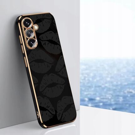 Itel Etui Do Samsung Galaxy A54 5G Glamour Silikon Ochrona Aparatu Usta Szkło  - zdjęcie 3