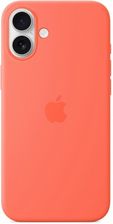 Apple Iphone 16 Plus Silicone Case With Magsafe Tangerine