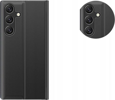 Hurtel Etui Z Klapką Podstawka Sleep Case Do Samsung Galaxy S25+ Kolor Czarne  - zdjęcie 2
