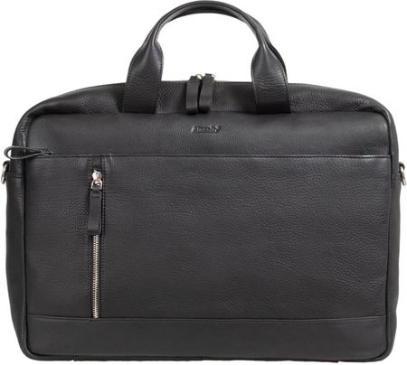 Torba na laptopa Jüscha skórzana ROCCA czarna