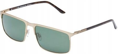 Okulary przeciwsłoneczne z polaryzacją męskie Jaguar pilotki Aviator