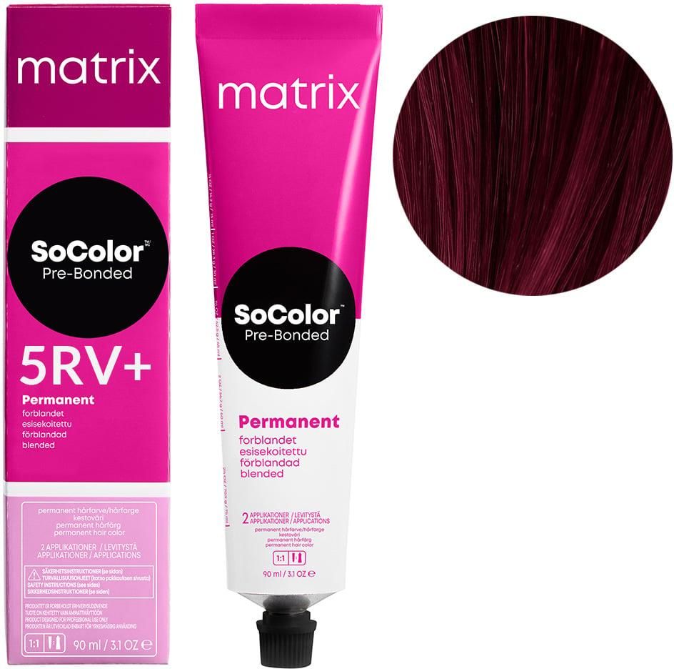 Matrix Socolor Pre-Bonded Farba Do Włosów W Kremie 90ml 5Rv+ - Opinie i ...