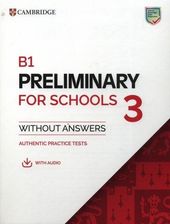 B1 Preliminary for Schools 3 Students Book without Answers with Digital Pack