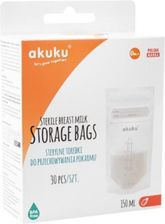 Zdjęcie Akuku Woreczki Do Przechowywania Pokarmu Sterylne 150 Ml, 30Szt. - Września