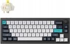Keychron - Q2 Max QMK/VIA Wireless Custom Mechanical Keyboard - Fully Assembled Knob / Carbon Black / Gateron Jupiter Banana