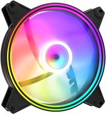 Zdjęcie Wentylator komputerowy MODECOM REVERSE 140 mm VOLCANO APEX ARGB czarny - Połaniec