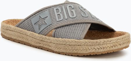 Klapki damskie BIG STAR JJ274716 szary Wiosna 2025