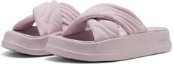 Klapki damskie Puma LEADCAT PLATFORM różowe 40034005