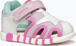 Zdjęcie Sandały dziecięce Geox Iupidoo white/fuchsia Wiosna 2025 - Piechowice