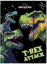 Zdjęcie Derform Teczka Tekturowa Z Gumką A4 T-Rex Attack Dinozaury - Brusy