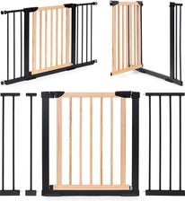 Zdjęcie Ecotoys Barierka Ochronna 74-130Cm Do Schodów I Drzwi Metal Drewno Dodatkowe Panele - Solec Kujawski