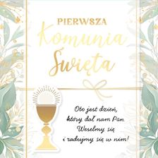 Zdjęcie Passion Cards Sp. Z O.O. Karnet Primus 0235 Komunia - Konin