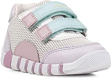 Geox Dziewczęce B Iupidoo Girl First Walker Shoe, różowy liliowy, 22 EU