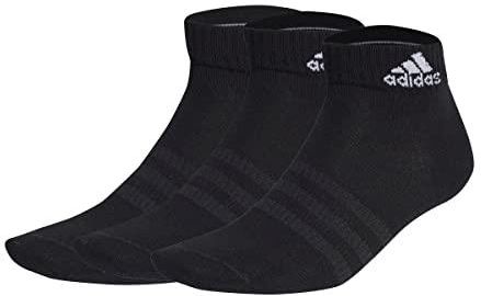 adidas Uniseks Skarpeti do kostek, Black/White, M