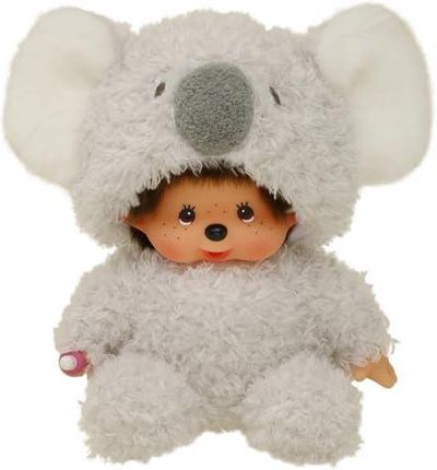 Bandai Monchhichi Koala Pluszowy Kultowy Pluszak Małpki Z Lat 80