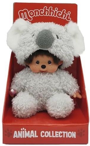 Bandai Monchhichi Koala Pluszowy Kultowy Pluszak Małpki Z Lat 80