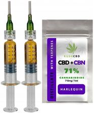 Zdjęcie Kush Cbd 71% Destylat Cbd+Cbn Thc Cbg Cbc Harlequin Full Spectrum 2ml - Kętrzyn