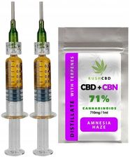Zdjęcie Kush Cbd 71% Destylat Cbd+Cbn Thc Cbg Amnesia Haze Full Spectrum 2ml - Kętrzyn