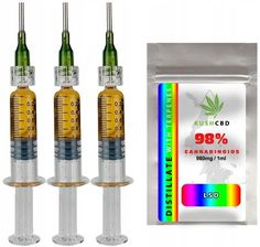 Zdjęcie Kush Cbd 98% Destylat H4Cbd Cbn Cbg Cbc Thcv L.S.D Full Spectrum 3ml - Bartoszyce